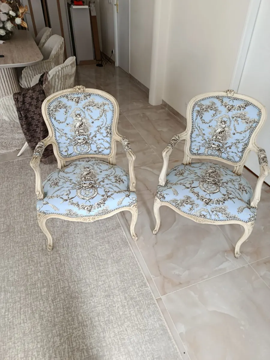 Restauration de siège de bureau ancien